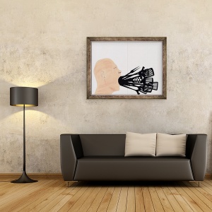 Tablou inramat - Alex Dunn - Patriotul, 60 x 80 cm - Img 2