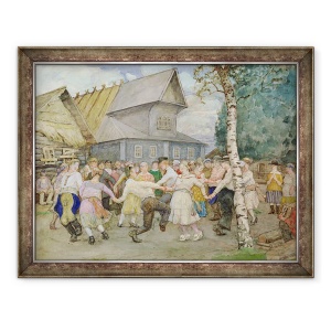 Tablou inramat - Alexander Vakhrameyev - Dansul tara, 70 x 90 cm