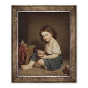 Tablou inramat - Amalia Lindegren - Mic dejun, 70 x 85 cm