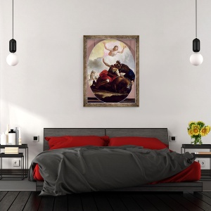 Tablou inramat - Ambroise Crozat - Conversia Sfantului Pavel, 60 x 80 cm - Img 3