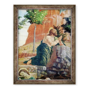 Tablou inramat - Andrea Mantegna - Agonia in gradina II, 70 x 90 cm