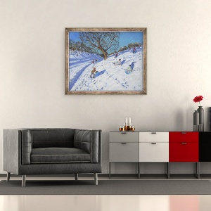 Tablou inramat - Andrew Macara - Dimineata luminoasa, Chatsworth, 50 x 60 cm - Img 2