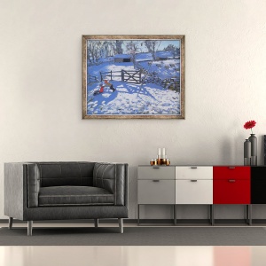Tablou inramat - Andrew Macara - Ferma la Elton, langa Rowsley, 50 x 60 cm - Img 2