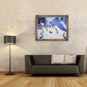 Tablou inramat - Andrew Macara - Gully, Belle Plagne, 60 x 80 cm - Img 2