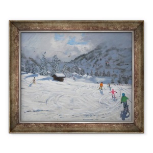 Tablou inramat - Andrew Macara - Kitzbuhel, Austria, 50 x 60 cm