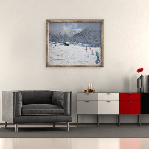 Tablou inramat - Andrew Macara - Kitzbuhel, Austria, 50 x 60 cm - Img 2