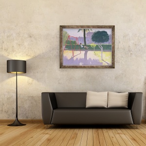 Tablou inramat - Andrew Macara - Leagan, Paphos, Cipru, 60 x 80 cm - Img 2
