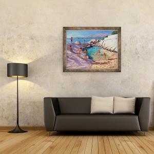 Tablou inramat - Andrew Macara - Piscina mare, Croatia, 70 x 90 cm - Img 2