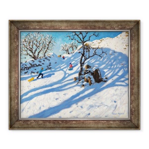 Tablou inramat - Andrew Macara - Sanius, Podul Glutton, Buxton, Derbyshire, 50 x 60 cm