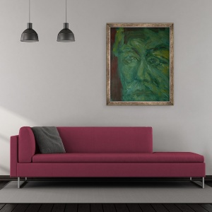 Tablou inramat - Annick Gaillard - Ceaikovski, 50 x 60 cm - Img 2