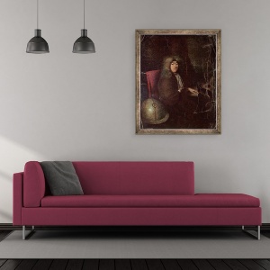 Tablou inramat - Anonymous - Samuel Pepys, 50 x 60 cm - Img 2