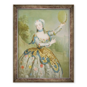 Tablou inramat - Antoine Pesne - Barbara Campanini, 70 x 90 cm
