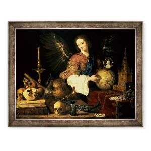 Tablou inramat - Antonio Pereda y Salgado - Vanitas, 60 x 80 cm