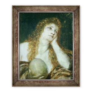 Tablou inramat - Arnold Bocklin - Maria Magdalena penitenta, 50 x 60 cm