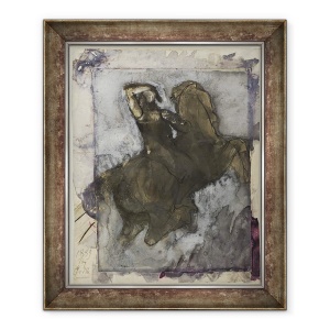 Tablou inramat - Auguste Rodin - Horseman, 70 x 85 cm