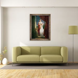 Tablou inramat - Baron Gerard, Francois Pascal Simon - Madame Tallien 1773-1835, 60 x 80 cm - Img 2