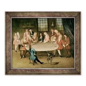 Tablou inramat - Benjamin Ferrers - Gamblers, 70 x 85 cm