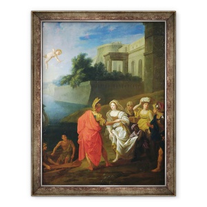 Tablou inramat - Bon de Boulogne - Rapirea lui Helen, 60 x 80 cm