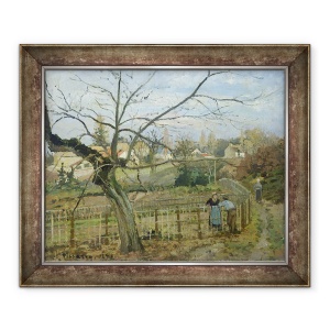 Tablou inramat - Camille Pissarro - Gardul, 70 x 85 cm