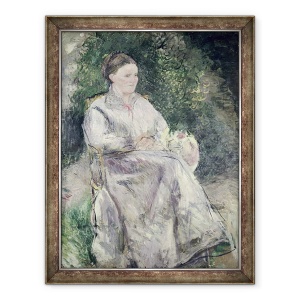 Tablou inramat - Camille Pissarro - Portret De Julie Velay, Sotia Artistului, 60 x 80 cm