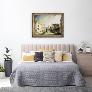 Tablou inramat - Canaletto - Rio dei Mendicanti, 70 x 90 cm - Img 3
