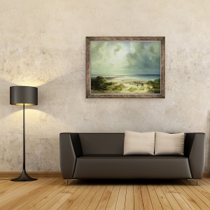 Tablou inramat - Carl Morgenstern - Dune by Hegoland, 60 x 80 cm - Img 2