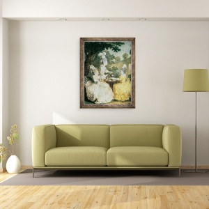 Tablou inramat - Carmontelle - La Marquise de Montesson, 60 x 80 cm - Img 2