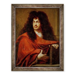 Tablou inramat - Charles Le Brun - Portret De Montfleury 1600-67, 60 x 80 cm