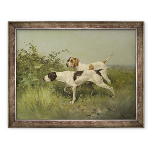 Tablou inramat - Charles Oliver de Penne - Doua indicii, 60 x 80 cm