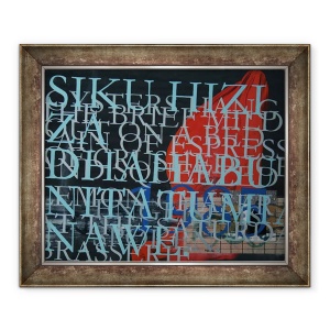 Tablou inramat - Charlie Millar - 1985, 70 x 85 cm
