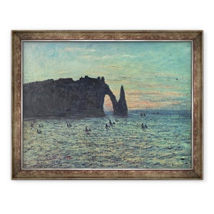 Tablou inramat - Claude Monet - Acul gol la Etretat, 60 x 80 cm