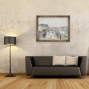 Tablou inramat - Claude Monet - Pont Neuf, 60 x 80 cm - Img 2