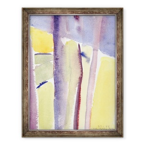 Tablou inramat - Claudia Hutchins-Puechavy - Copaci cu vedere la lac, 60 x 80 cm