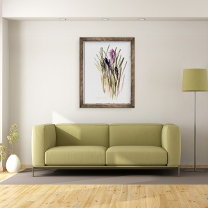 Tablou inramat - Claudia Hutchins-Puechavy - Crocus I, 70 x 90 cm - Img 2