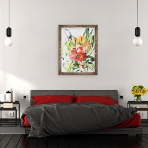 Tablou inramat - Claudia Hutchins-Puechavy - Primula II, 60 x 80 cm - Img 3