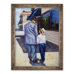 Tablou inramat - Colin Bootman - Educatia unui rege, 70 x 90 cm