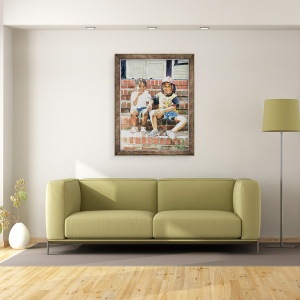 Tablou inramat - Colin Bootman - Pe treapta din fata, 60 x 80 cm - Img 2