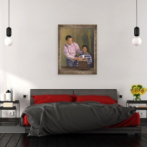 Tablou inramat - Colin Bootman - Urna de vot, 70 x 90 cm - Img 3