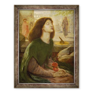 Tablou inramat - Dante Gabriel Charles Rossetti - Beata Beatrix, 70 x 90 cm