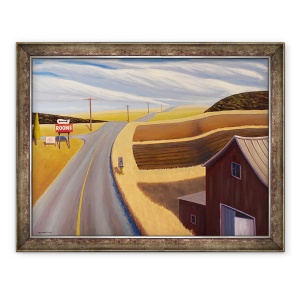 Tablou inramat - David Arsenault - Camere, 70 x 90 cm