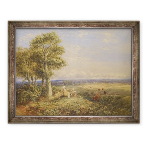 Tablou inramat - David Cox - Skylark, 70 x 90 cm