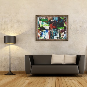 Tablou inramat - David Studwell - Metropolis VIII, 60 x 80 cm - Img 2