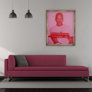 Tablou inramat - David Studwell - Mickey Rourke I, 70 x 85 cm - Img 2