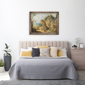 Tablou inramat - David Teniers the Younger - tiganii, 70 x 90 cm - Img 3