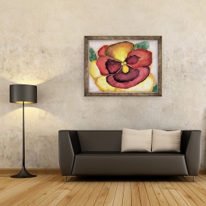 Tablou inramat - Deborah Eve Alastra - Pansey, 70 x 90 cm - Img 2