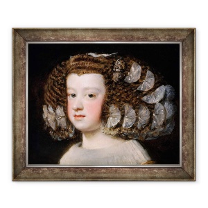 Tablou inramat - Diego Rodriguez de Silva y Velazquez - Maria Teresa, Infanta Spaniei, 50 x 60 cm