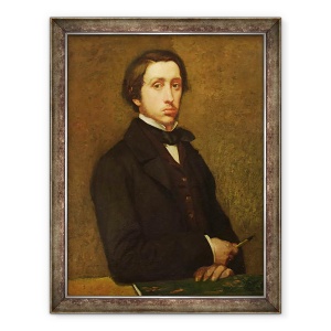 Tablou inramat - Edgar Degas - Autoportret I, 60 x 80 cm