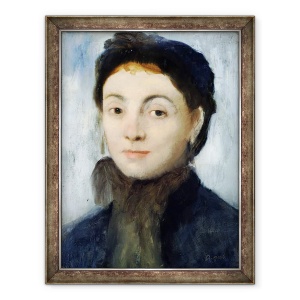 Tablou inramat - Edgar Degas - Portret De Josephine Gaujelin, 60 x 80 cm