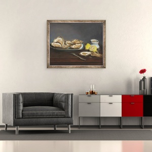 Tablou inramat - Edouard Manet - Stridii, 50 x 60 cm - Img 2