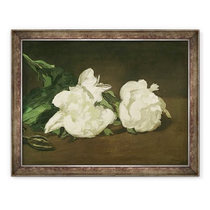 Tablou inramat - Edouard Manet - Sucursala bujorilor albi si a foarfecelor, 70 x 90 cm